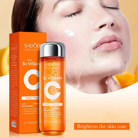 Coffret Vitamine C – Soin Visage Éclat (Sérum + Toner + Crème Hydratante)