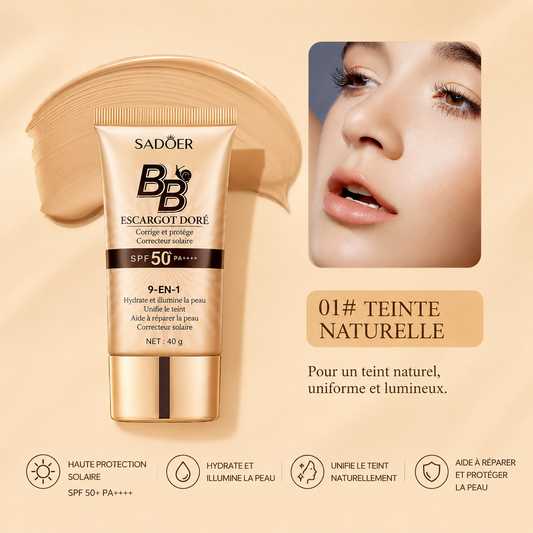 BB Crème Gold Snail SPF50 – Teint Parfait & Protection Totale